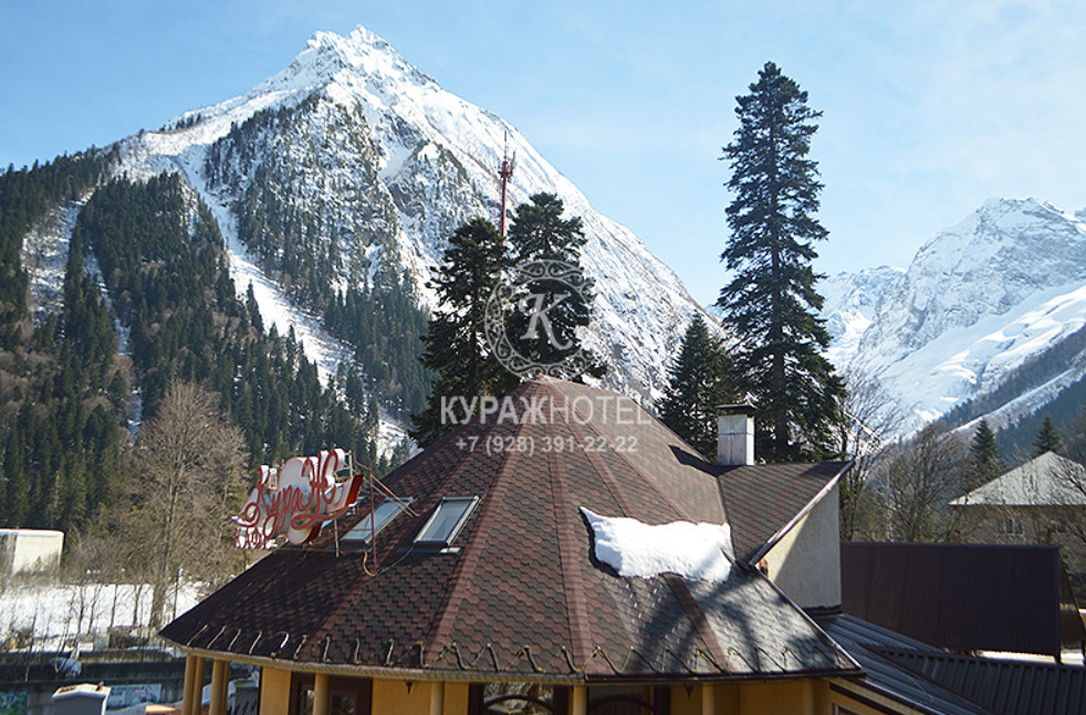 Горнолыжный тур в Домбай (Отель «Кураж»)