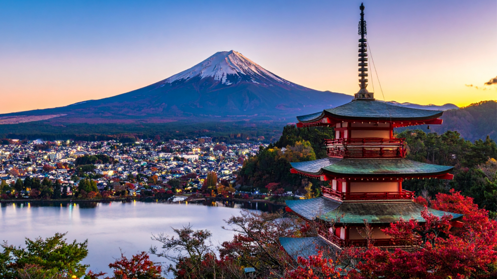 Япония с востока на запад + источники у океана(10 дней / 9 ночей)